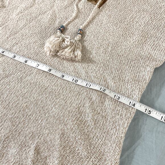 Alpaca Fina Peruvian Hooded Sweater Size XS/S - Picture 8 of 9